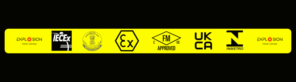Explosion Proof Camera certifications