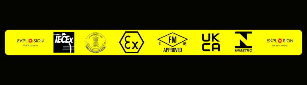 Explosion Proof Camera certifications