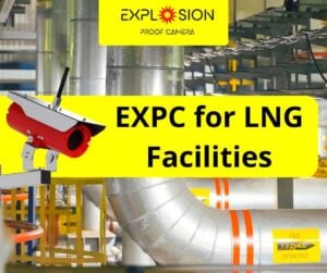 Explosion proof camera for LNG