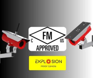 Explosion proof camera with cFMus certification for North American hazardous areas